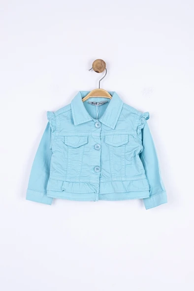 N.K Mavi Kız Bebek Ceket