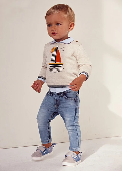 Mayoral Lacivert Erkek Bebek Pantolon