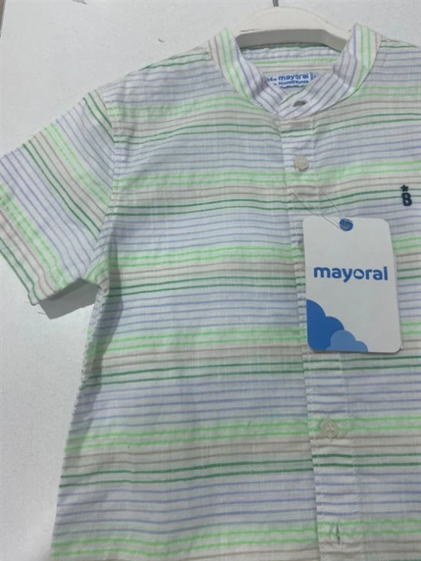 Mayoral Erkek Bebek Renkli  Gömlek