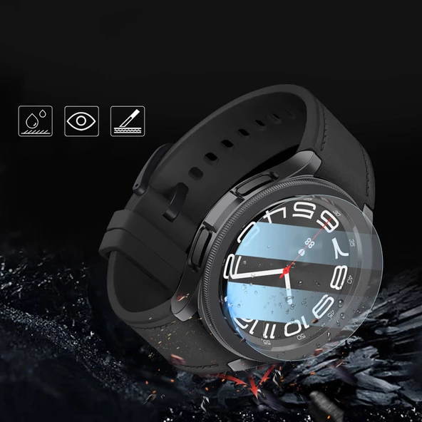 Galaxy Watch 6 Classic 43mm Sert PC Kasa ve Ekran Koruyucu Watch Gard 29 - 7