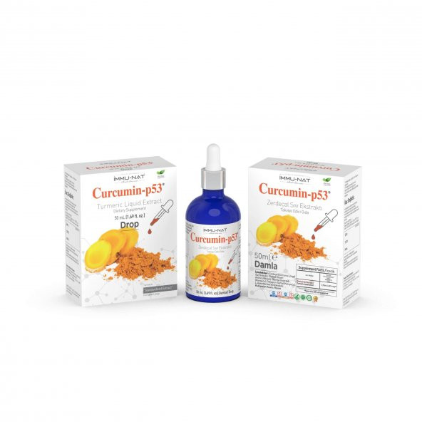 Curcumin P53 Zerdeçal Ekstraktı 50 ml Drop - 2