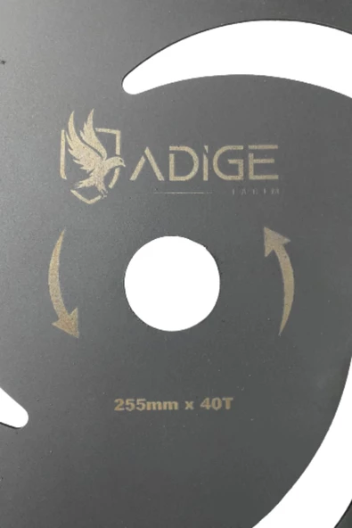 Adige Elmas Uçlu Daire Testere 255mm X 40T (460 Gr) - 4