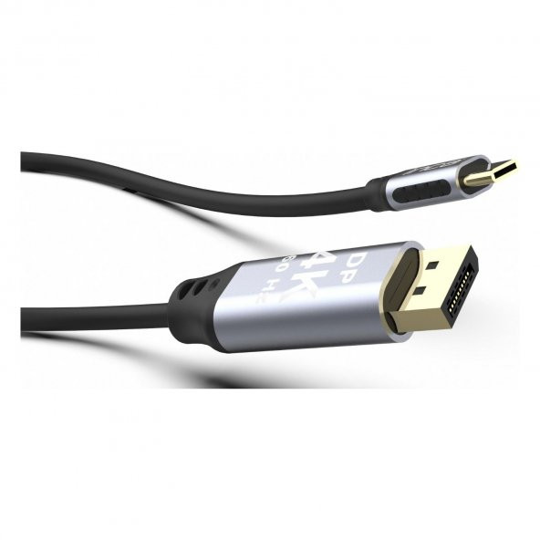 Inca ITCD-02TX Type-C to Display Port Altın Uçlu 4K Kablo 2 mt - 5