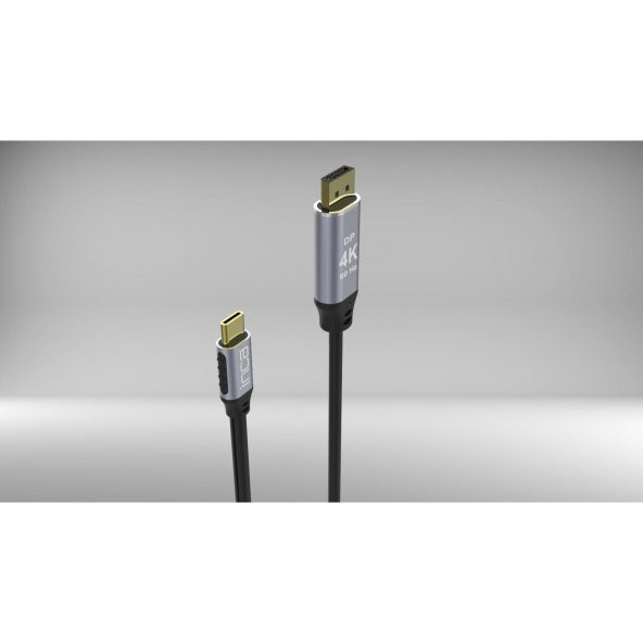 Inca ITCD-02TX Type-C to Display Port Altın Uçlu 4K Kablo 2 mt - 6