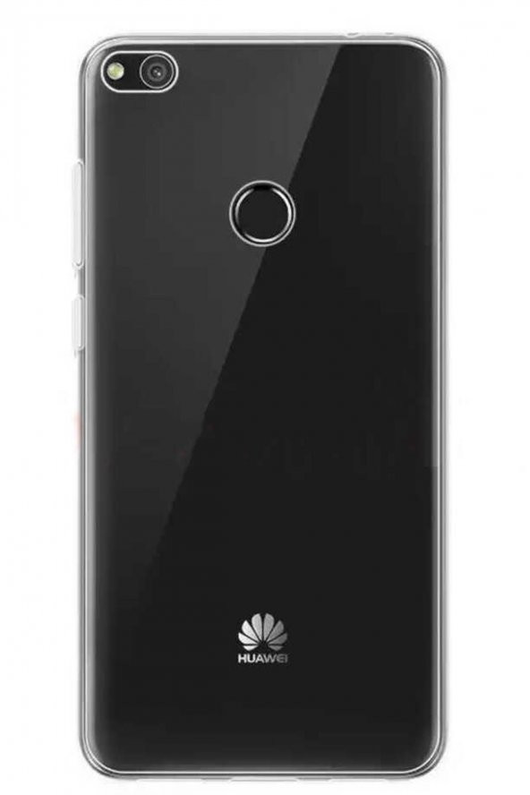 Huawei P8 Lite Kılıf Silikon Şeffaf Koruma Süper