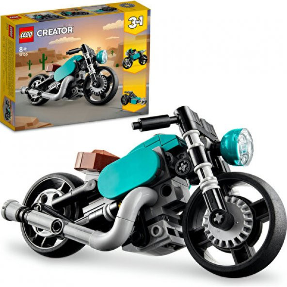 LEGO Creator 31135 Klasik Motosiklet (128 Parça)