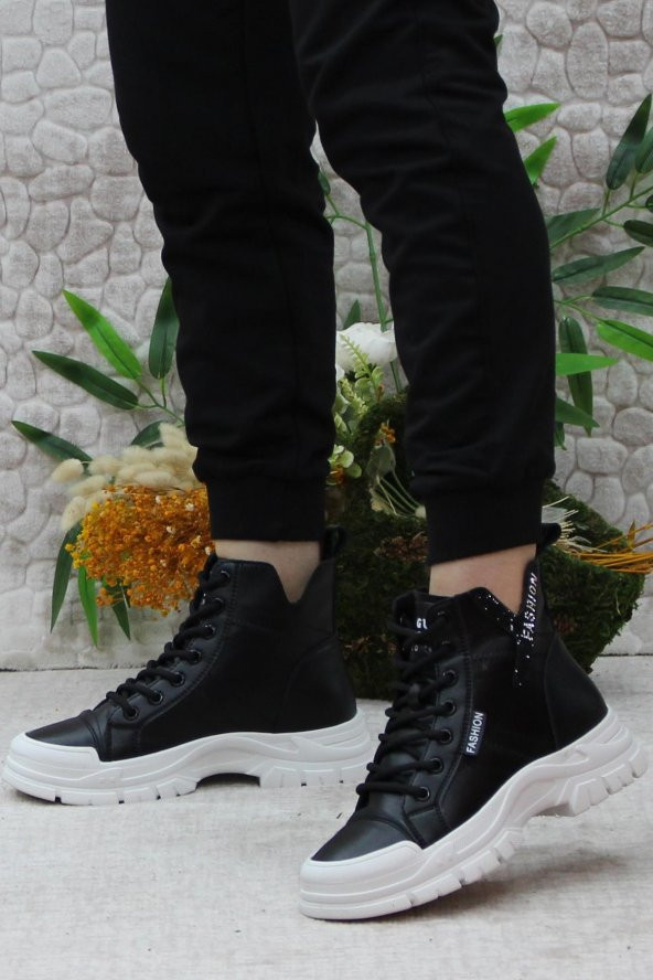 Mehmet Mete Guja 23K310-14 Orijinal Ürün Yumuşak Esnek Kaymaz Taban Kadın Bot - Resim 4