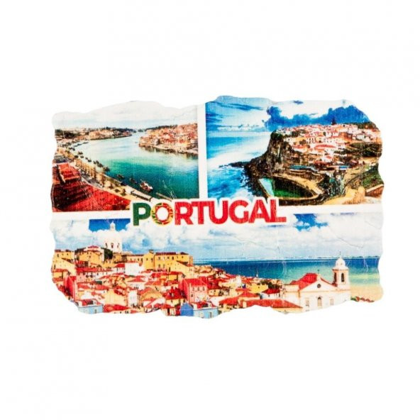 Portekiz Lizbon Fresco Magnet ürün görseli