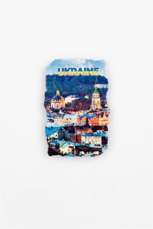 Ukrayna Kiev Fresco Magnet - 2