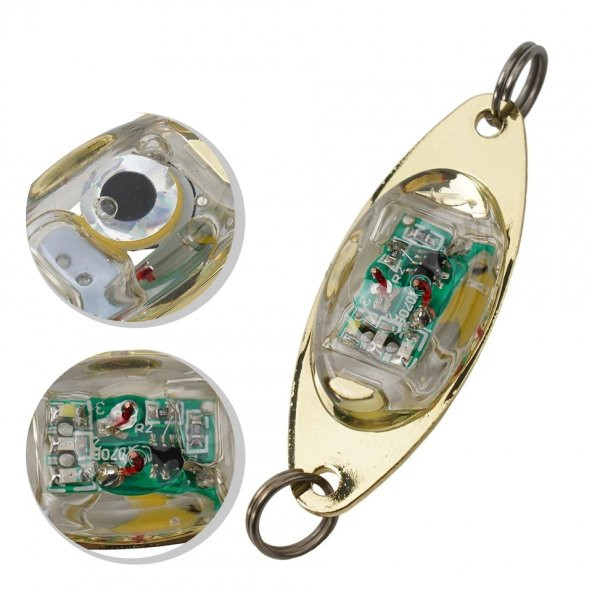 Rapala Lures Jig Yem Çakar Modlu Led 10gr SahteYem TurnaLevreklLüfer Ailesi vs Lrf Dişli Balık Yemi - 6