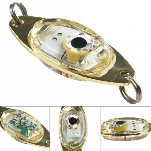 Rapala Lures Jig Yem Çakar Modlu Led 10gr SahteYem TurnaLevreklLüfer Ailesi vs Lrf Dişli Balık Yemi - 8