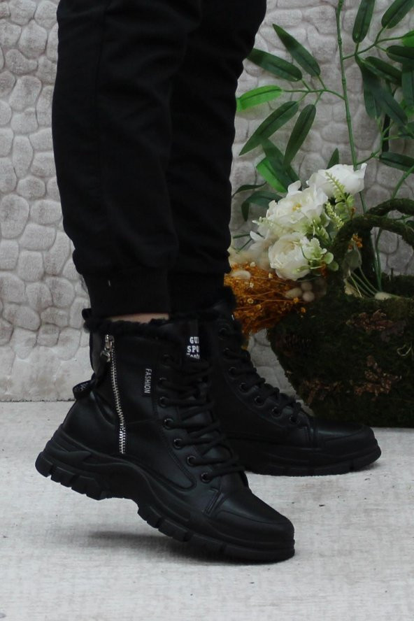 Mehmet Mete Guja 23K310-24 Orijinal Ürün Yumuşak Esnek Kaymaz Taban Kadın Bot - Resim 2