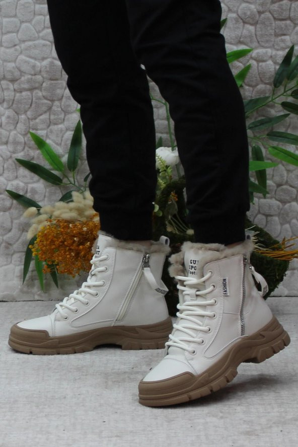 Mehmet Mete Guja 23K310-24 Orijinal Ürün Yumuşak Esnek Kaymaz Taban Kadın Bot - Resim 7