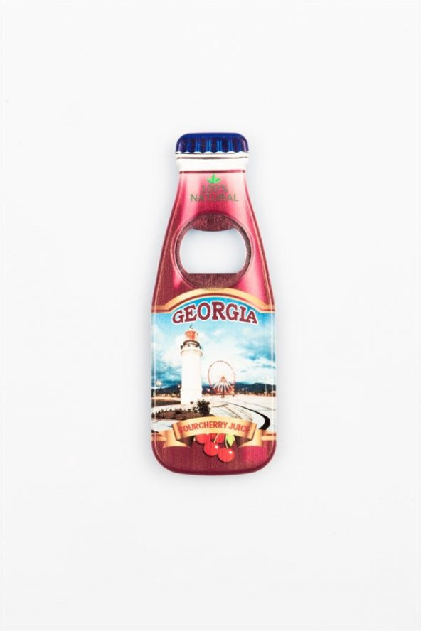 Gürcistan Temalı Magnet Şişe Açacak - Resim 3