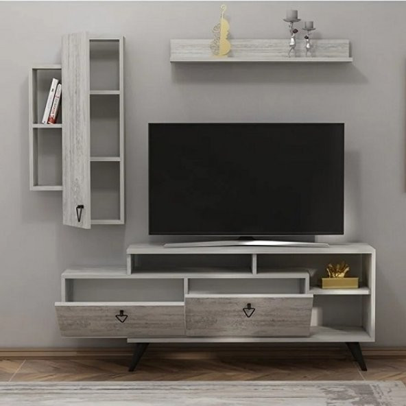 BMdekor TV Ünitesi Cunda Kristal 150 cm - 2