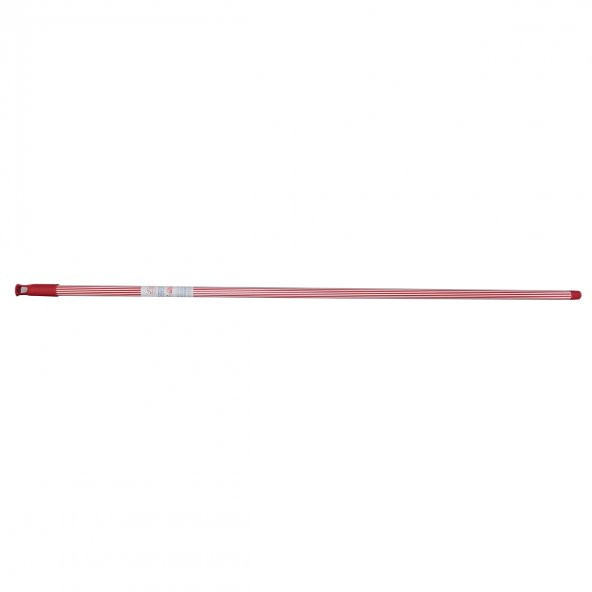 LokmanAVM Fırça Sapı Ucu Vidalı Kırmızı Beyaz Çift Renk 120 Cm 1 Adet Code FSRNİ - 3