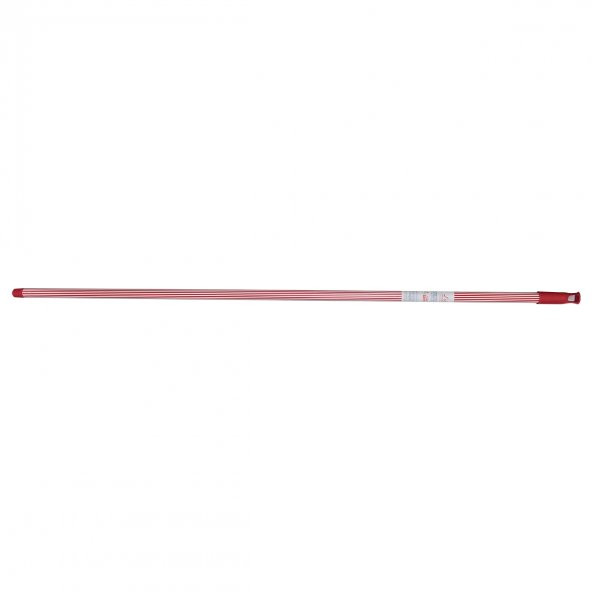 LokmanAVM Fırça Sapı Ucu Vidalı Kırmızı Beyaz Çift Renk 120 Cm 1 Adet Code FSRNİ - 5