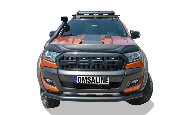 OMSA Ford Ranger Texas Ön Alt Koruma Çap:76 Siyah 2015-2022 Arası