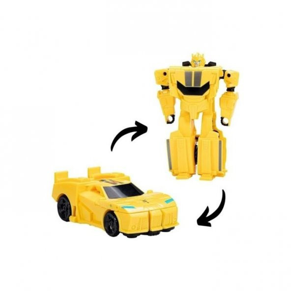 Transformers Earthspark Tek Adımda Dönüşen Figür Bumblebee - F6229-F6717