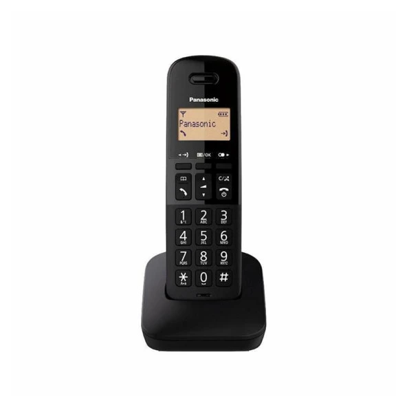 Panasonic KX-TGB610 Dect Telefon, Telsiz, Siyah