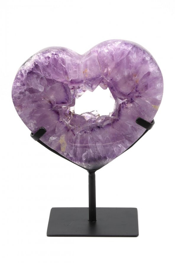 Ametist Doğal Taş Standlı Ham Parça ürün görseli