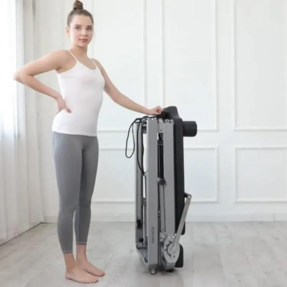 Katlanabilir Pilates Reformer Cihazı - Resim 4