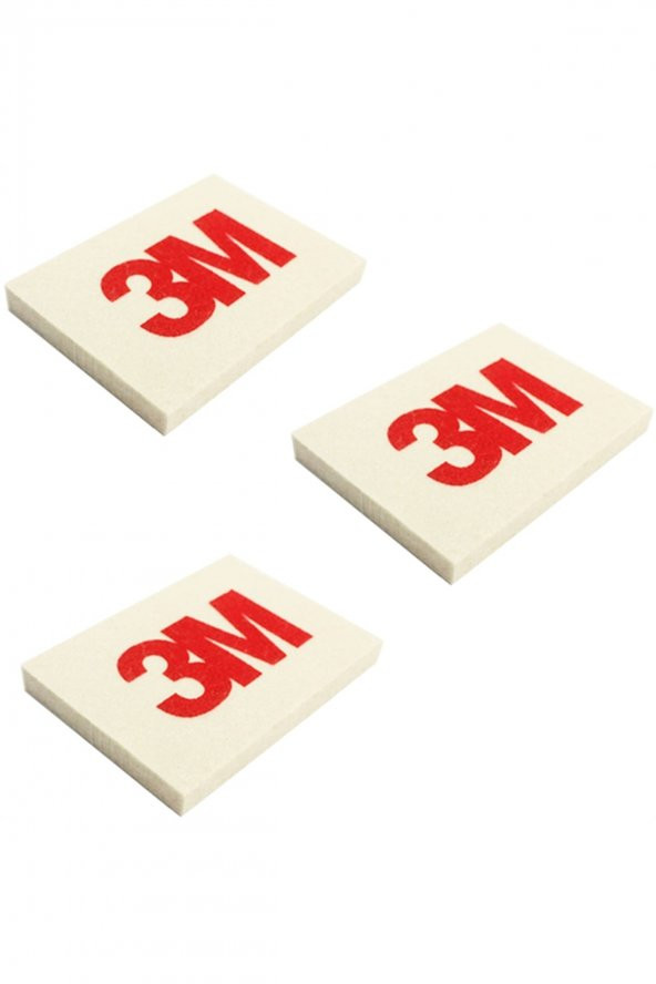 Cam Filmi ve Folyo Çekme Aparatı 3M Keçe Ragle 7 cm x 10 cm Profesyonel Ürün 3 Adet - Caraks