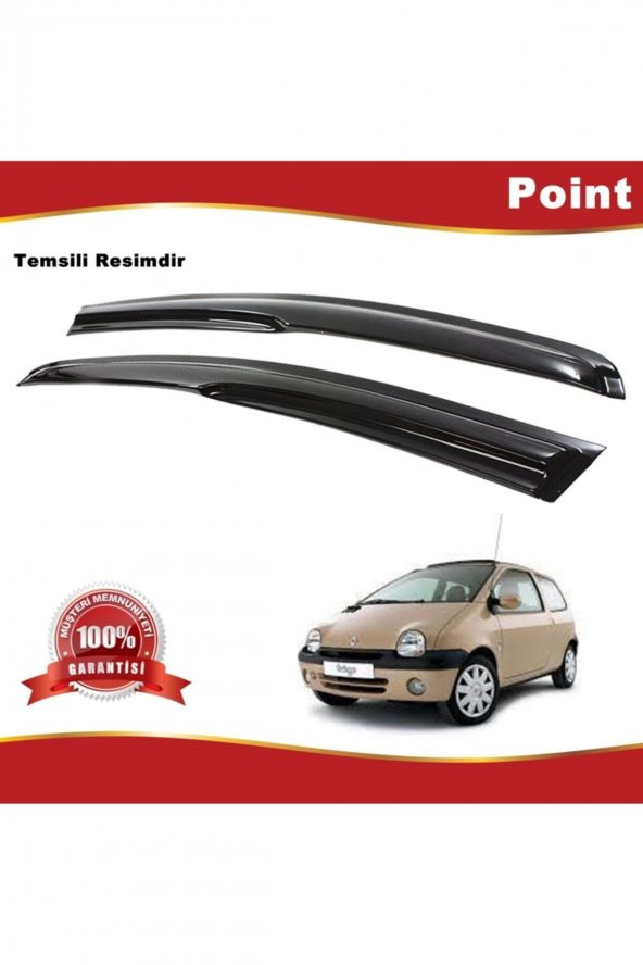Renault Twingo Mügen Cam Rüzgarlığı 1997-2002 Arası 2 Li Takım