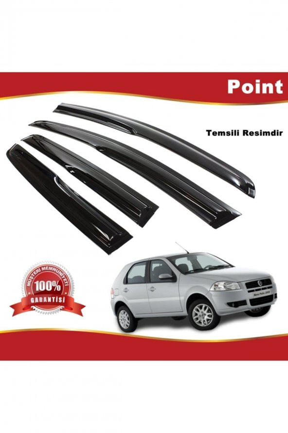 Fiat Palio Mügen Cam Rüzgarlığı 1998-2011 Arası 4 Lü Takım ürün görseli