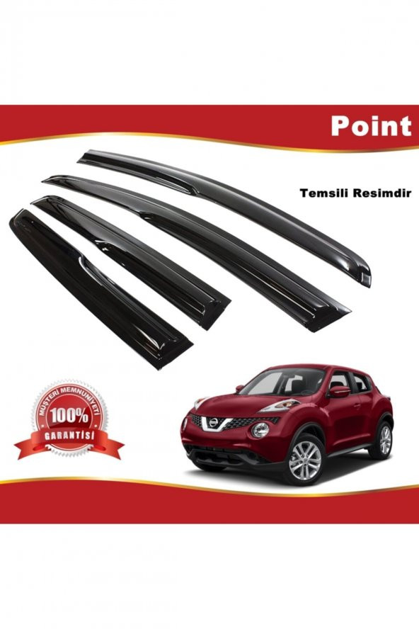 Nissan Juke Mügen Cam Rüzgarlığı 2015-2020 Arası 4 Lü Takım