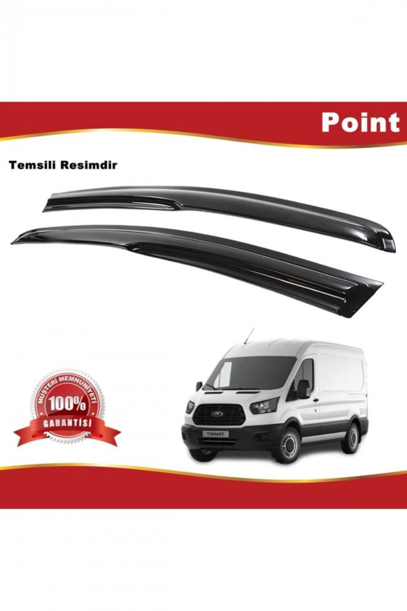 Ford Transit Mügen Cam Rüzgarlığı 2014-2020 Arası 2 Li Takım