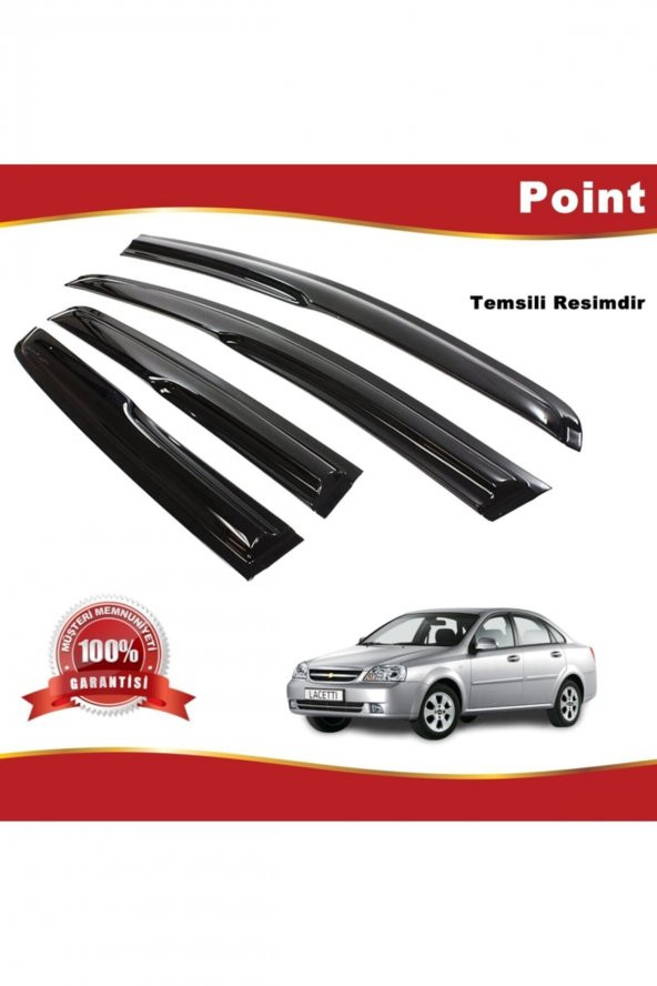 Chevrolet Lacetti Sedan Mügen Cam Rüzgarlığı Tüm Kasalar 4 Lü Takım