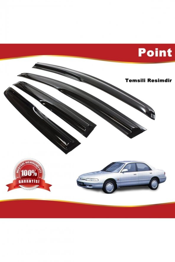 Mazda 626 Mügen Cam Rüzgarlığı Sedan 1992-1997 Arası 4 Lü Takım