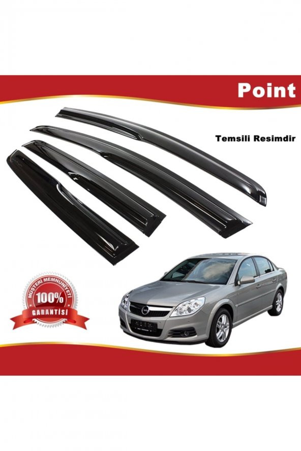 Opel Vectra C Mügen Cam Rüzgarlığı 2002-2008 Arası 4 Lü Takım