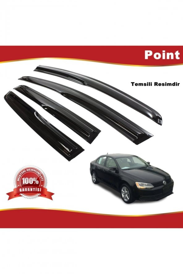 Vw Jetta Mügen Cam Rüzgarlığı Sedan 2011-2015 Arası 4 Lü Takım