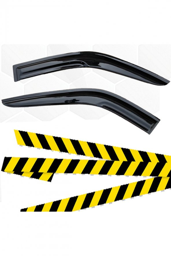 Vw Caddy Mügen Cam Rüzgarlığı 2011-2020 Arası 2 Li Set
