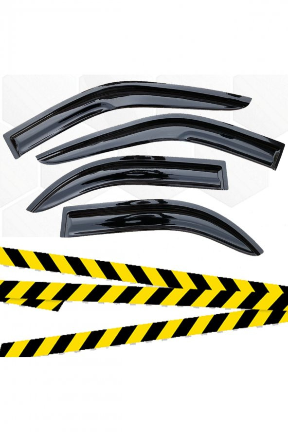 Toyota Corolla Mügen Cam Rüzgarlığı 1999-2001 Arası 4 Lü Set