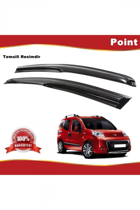 Fiat Fiorino Mügen Cam Rüzgarlığı Tüm Kasalar 2 Li Takım