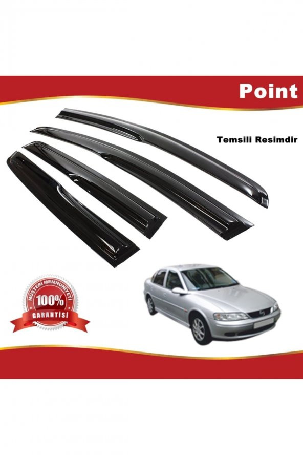 Opel Vectra B Mügen Cam Rüzgarlığı 1995-2002 Arası 4 Lü Takım