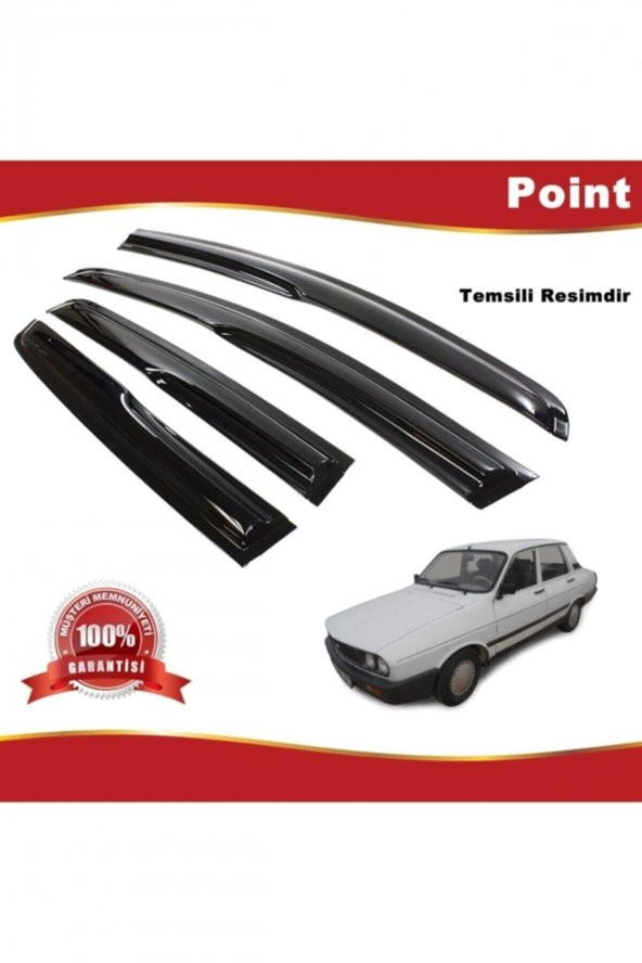 Renault Toros Mügen Cam Rüzgarlığı Sedan Tüm Kasalar 4 Lü Takım - 1