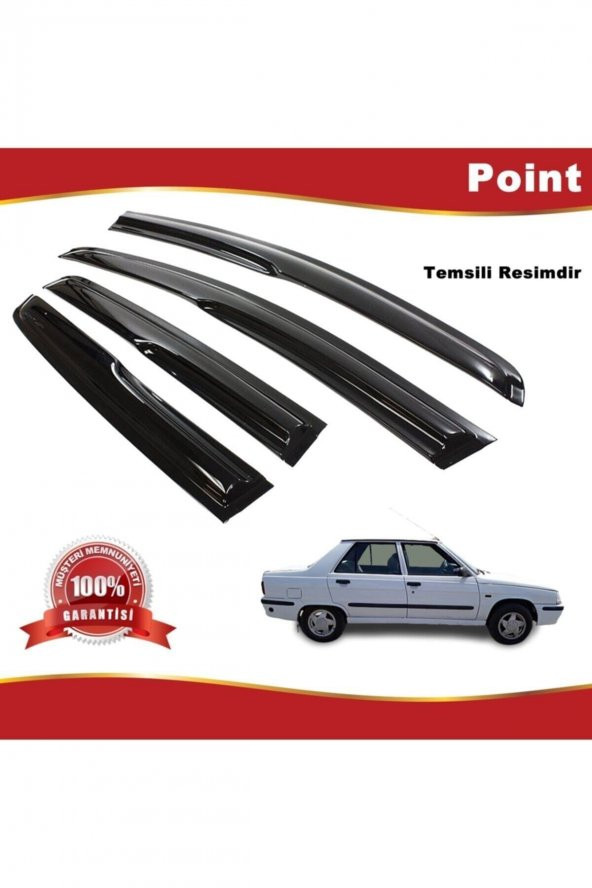Renault 9 Broadway Mügen Cam Rüzgarlığı Tüm Kasalar 4 Lü Takım