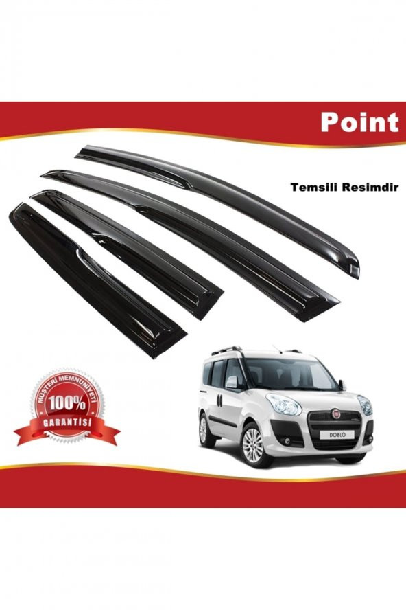 Fiat Doblo 2 Mügen Cam Rüzgarlığı 2010-2020 Arası 4 Lü Takım