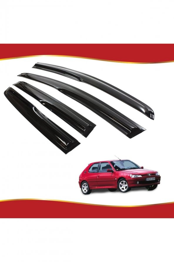Peugeot 306 Hb Mügen Cam Rüzgarlığı Tüm Kasalar 4 Lü Takım
