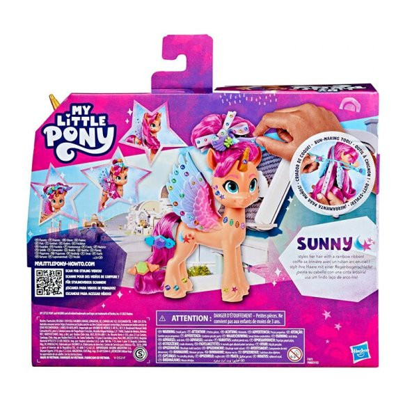 My Little Pony Ribbon Hairstyles Sunny Starscout - F3873 - 3