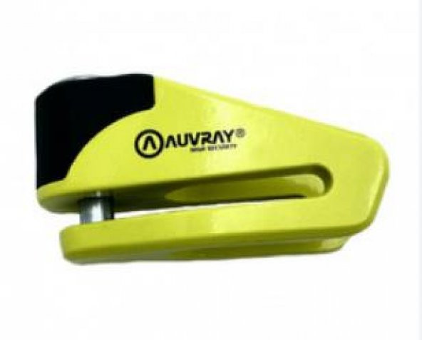 Auvray Bloc Motosiklet Disk Kilidi Sarı NonHomologue