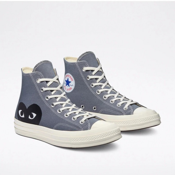 Converse X Comme Des Garcons Grey Hi