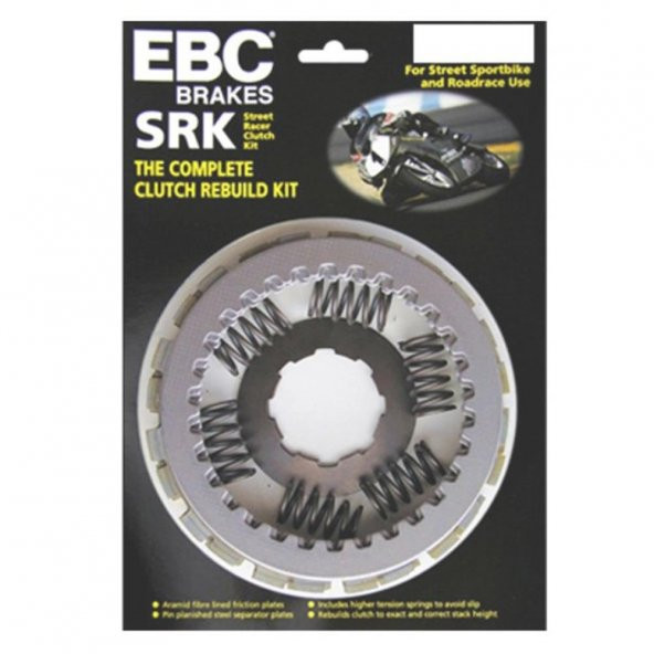 EBC SRK110 SUZUKI GSX-R600 11-20 ,GSX-R/S 750 11-20 KOMPLE FİBER DEBRİYAJ SETİ