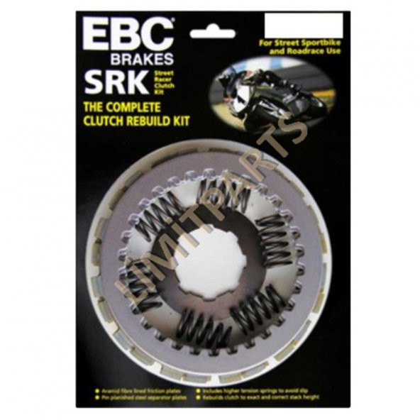 EBC SRK127 YAMAHA XJ6 DIVERSION 09-15 KOMPLE FİBER DEBRİYAJ SETİ ürün görseli 1