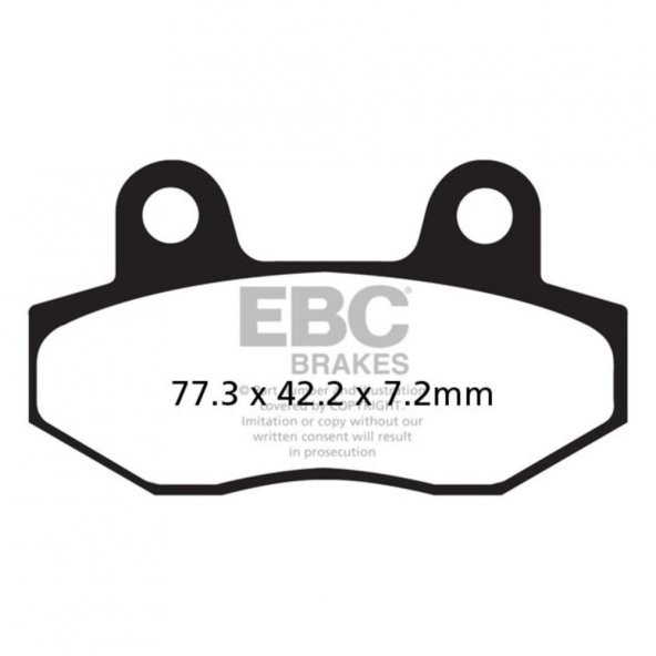 EBC FA086HH HYOSUNG COMET250/ GT650 ÖN ARKA SINTER FREN BALATASI