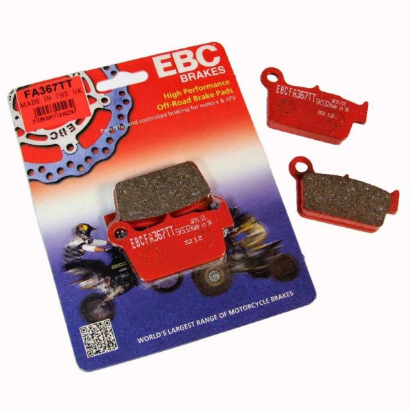 EBC FA367/2TT BETA ENDURO RR 250,350,390,450 , KTM 85SX CARBON ARKA FREN BALATASI